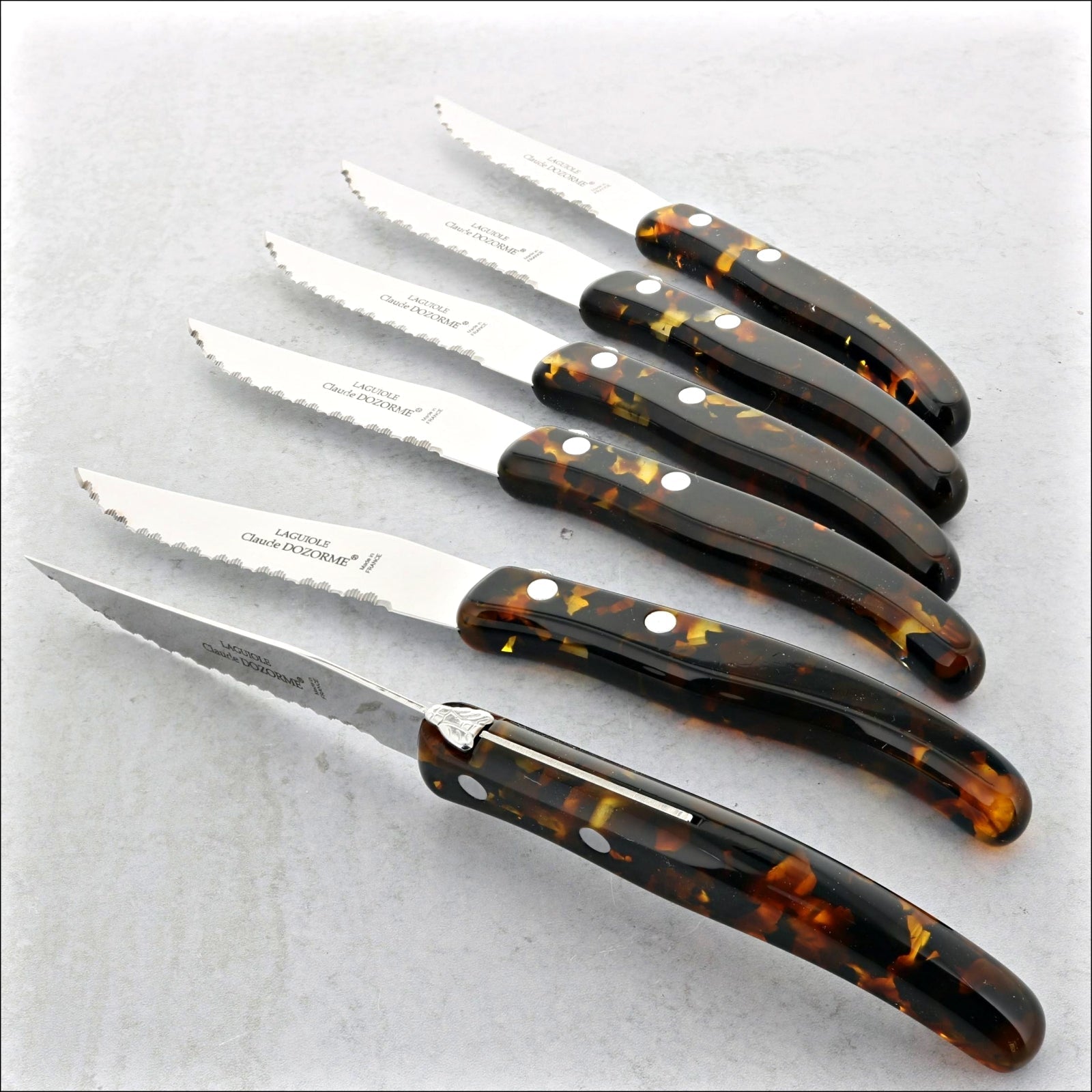 Berlingot 6-Piece Steak Knife Box Set
