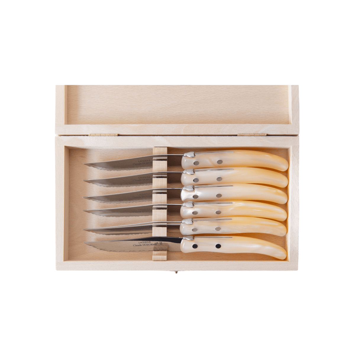 Berlingot 6-Piece Steak Knife Box Set
