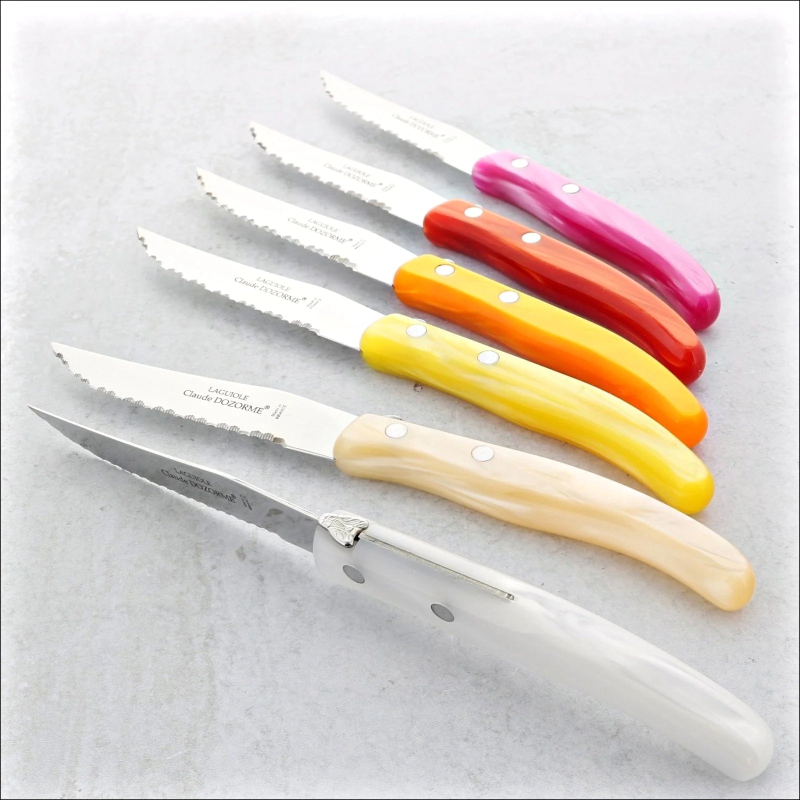Berlingot 6-Piece Steak Knife Box Set