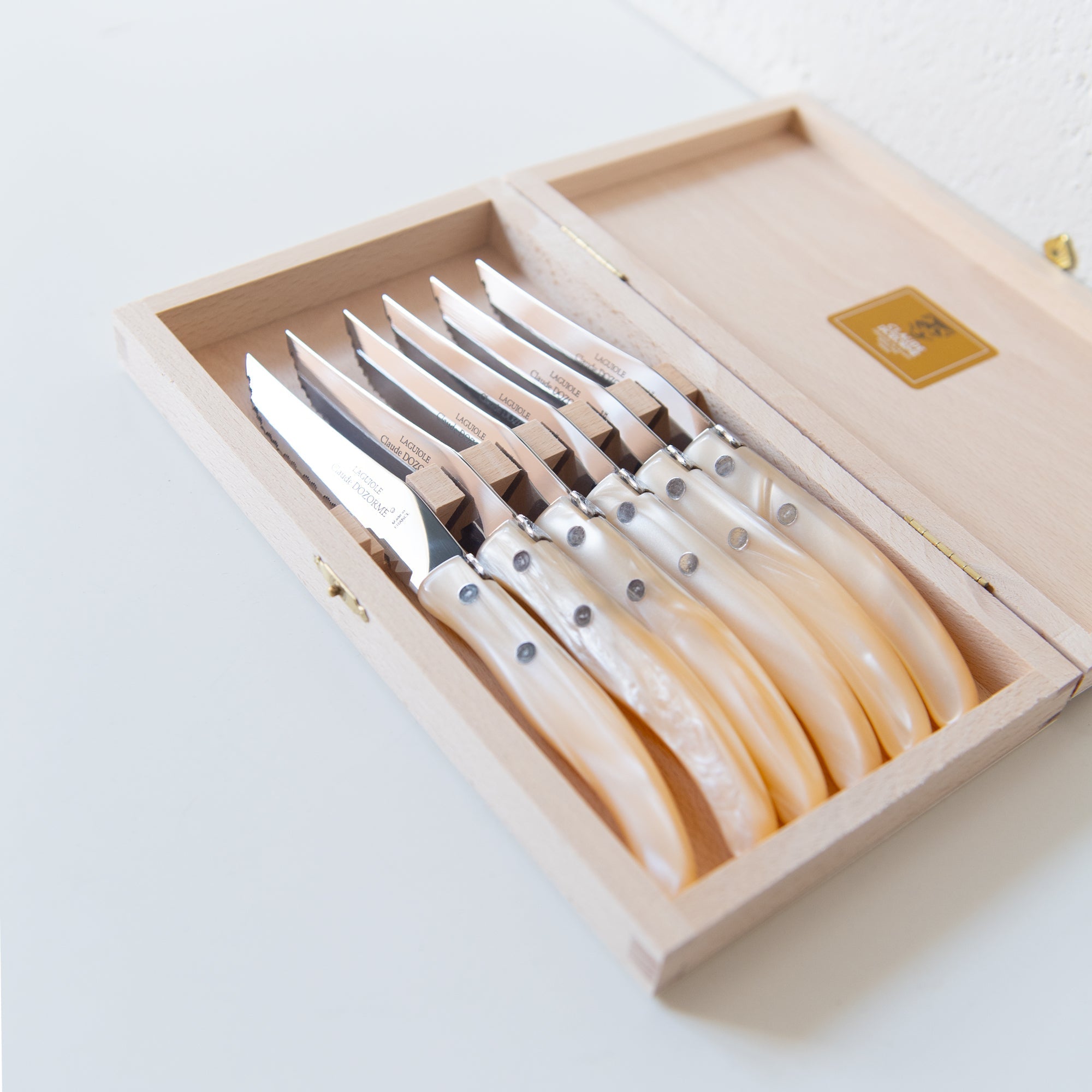 Berlingot 6-Piece Steak Knife Box Set