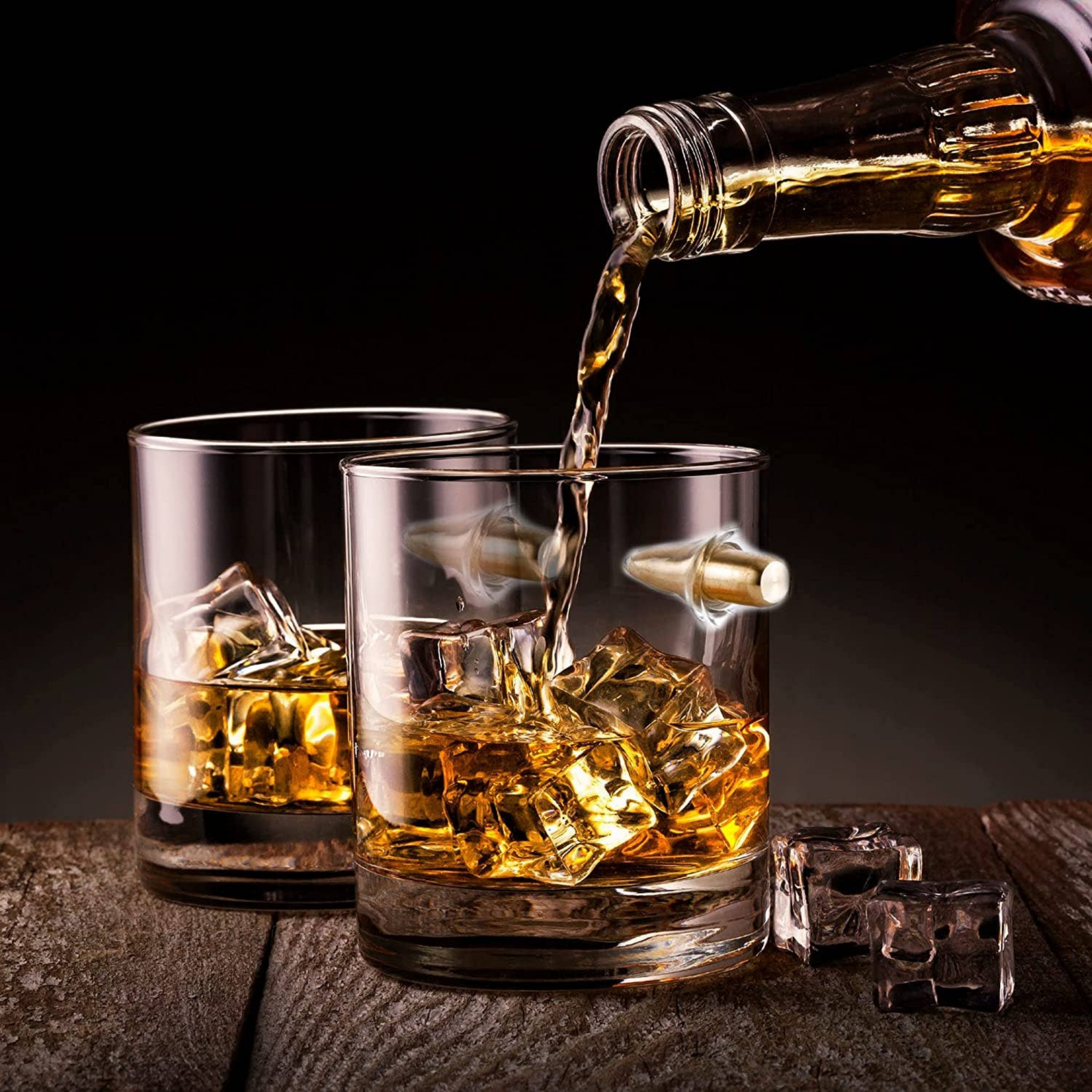 Bullet Whiskey Glass - Set of 4