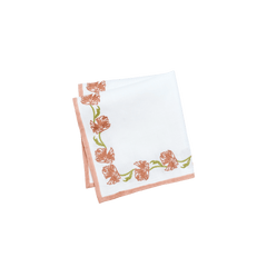 Blossom Embroidered Napkins - Set of 4