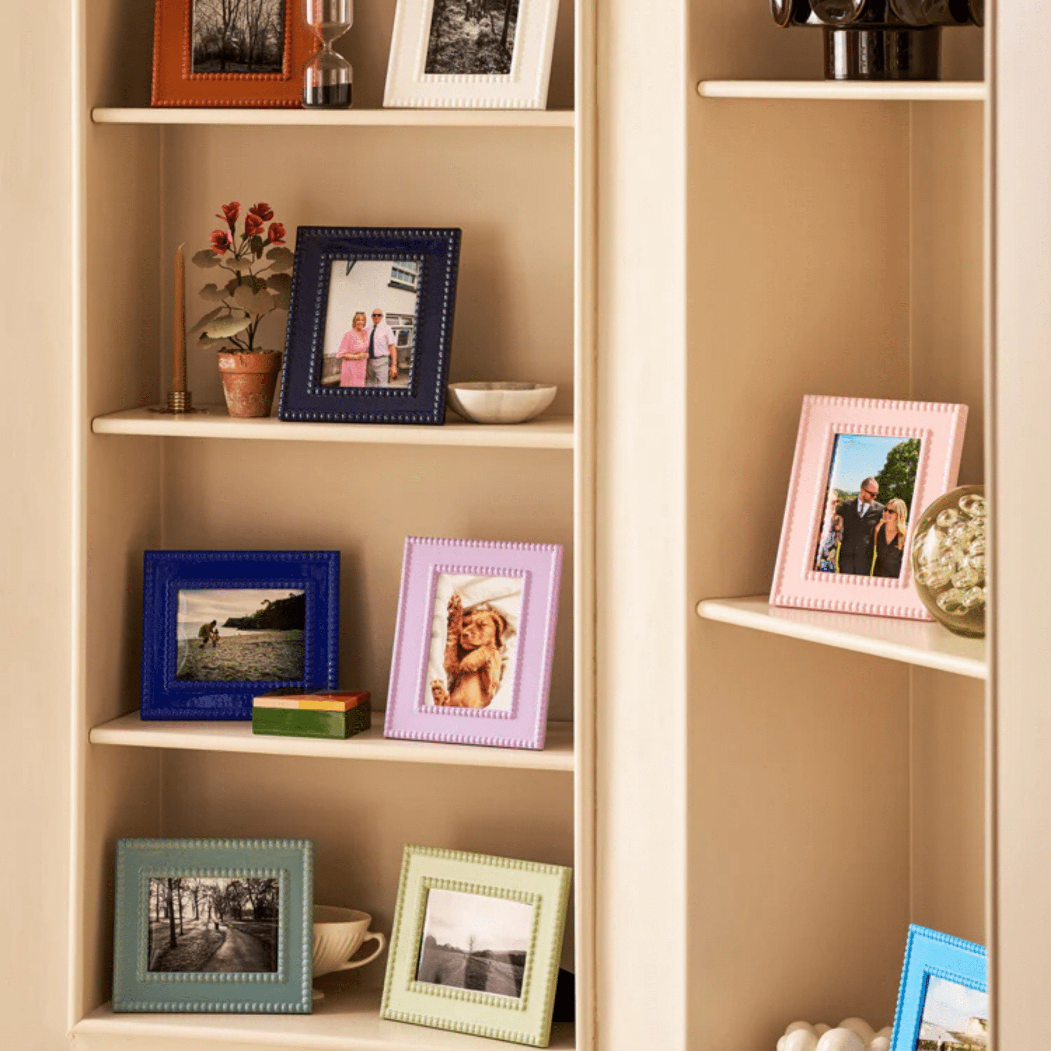 Bobbin Lacquer Photo Frame
