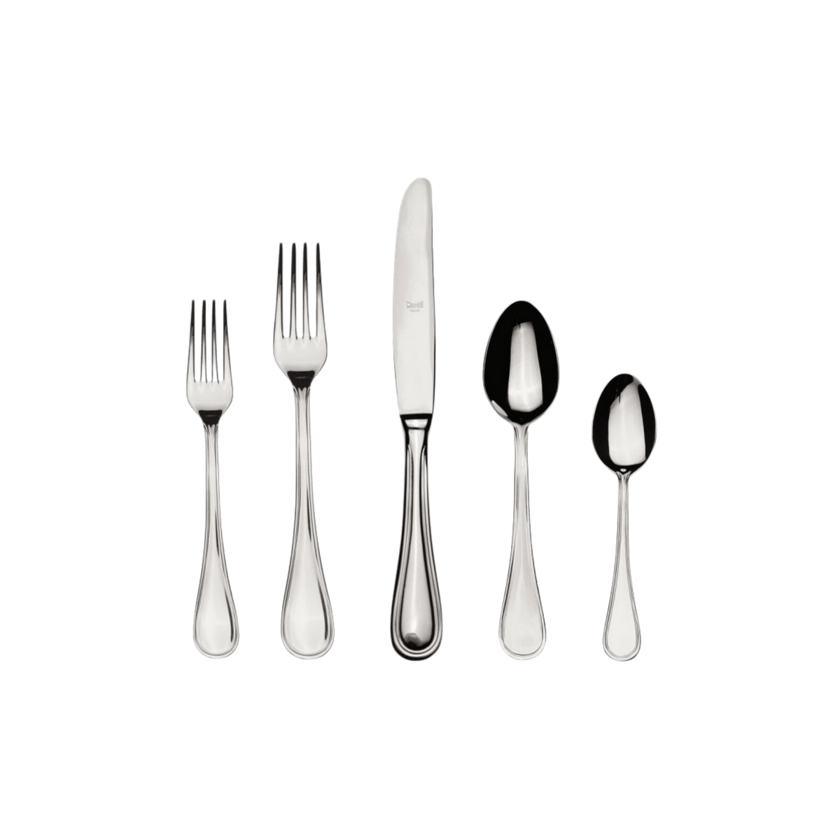 Boheme Mirror Stainless Steel 5 Piece Flatware Set