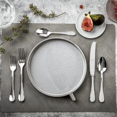 Brescia Mirror Stainless Steel 5 Piece Flatware Set