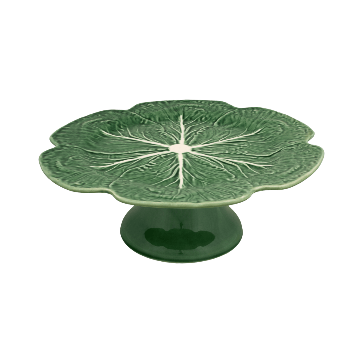 Cabbage Leaf Cake Stand