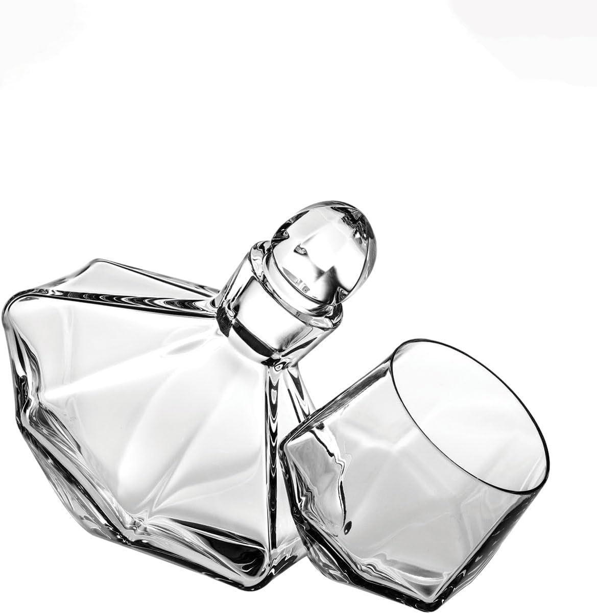Carrossel Whisky Decanter and 2 Old Fashion Glass Set