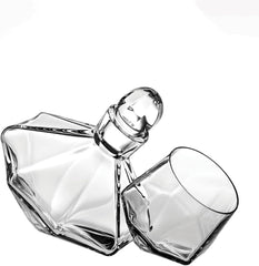 Carrossel Whisky Decanter and 2 Old Fashion Glass Set