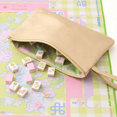 Champagne Bloom Tile Bag