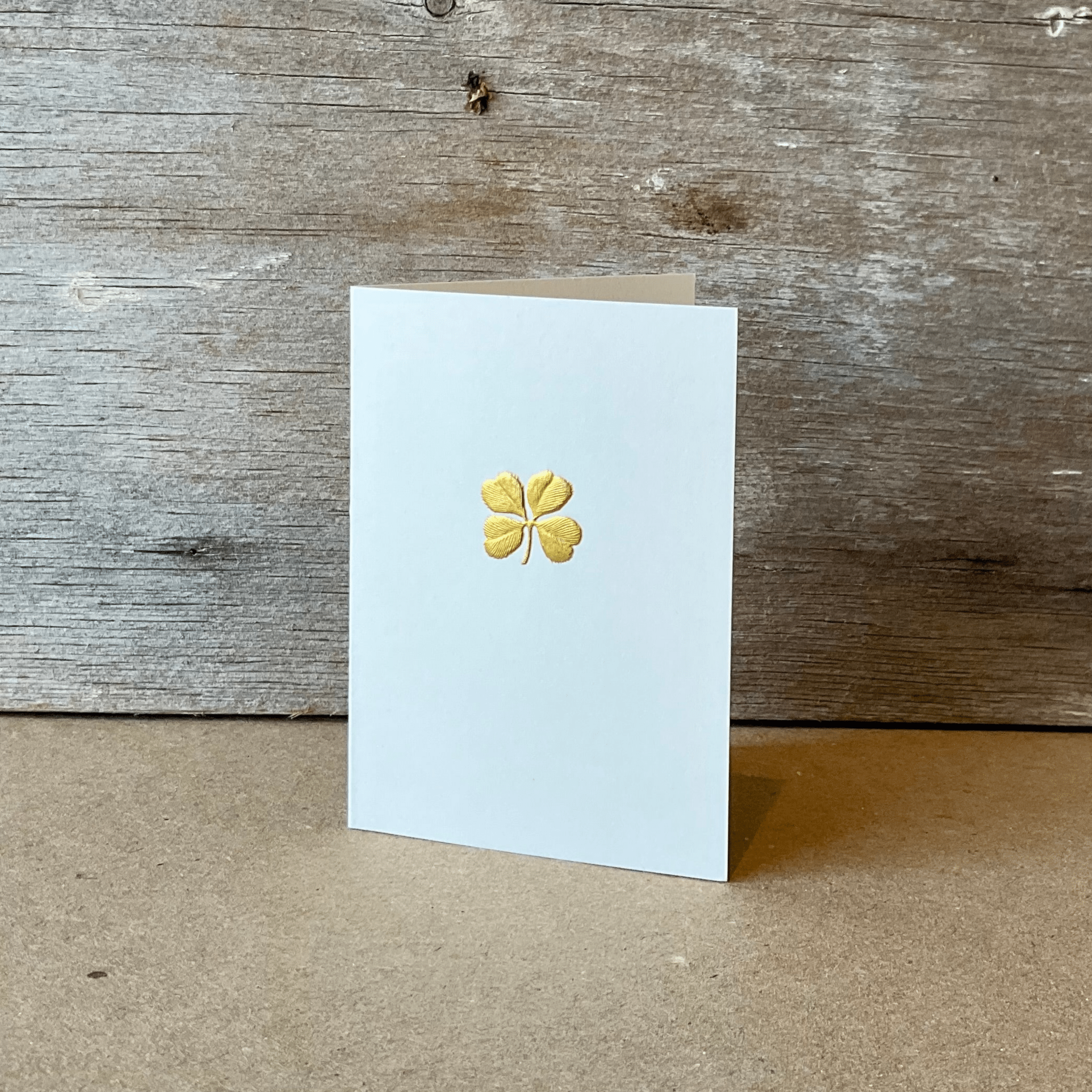 Clover Gift Enclosure Card - Folded, Pack of 6