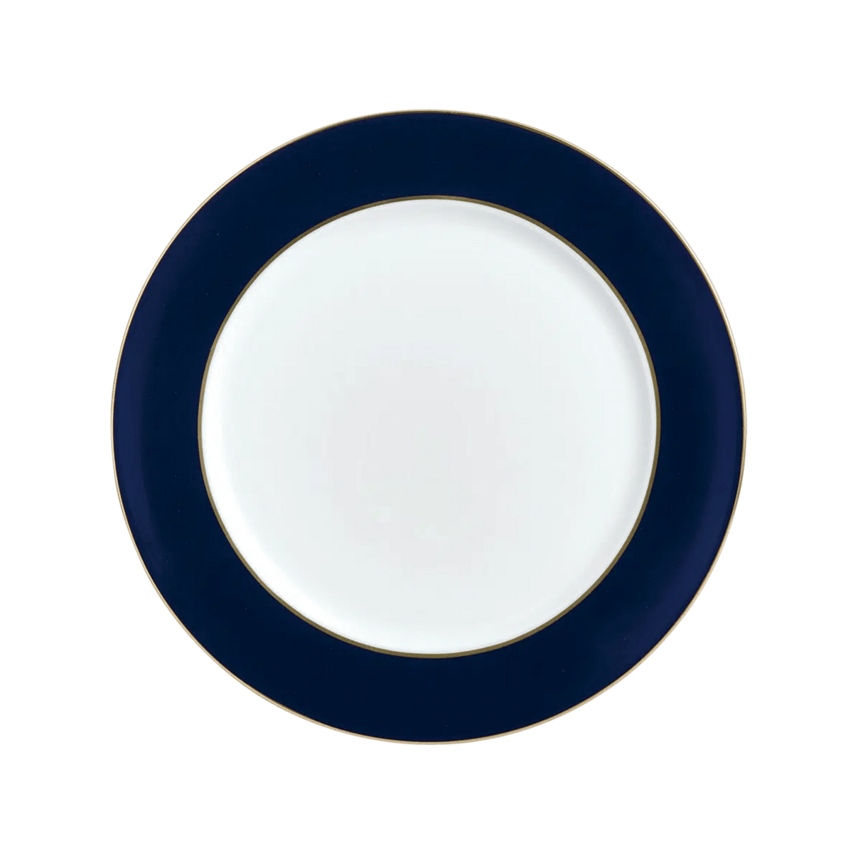 Cobalt Gold Service Plate