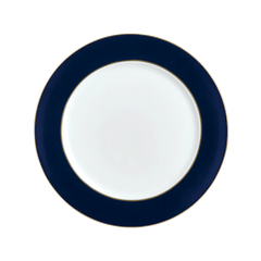 Cobalt Gold Service Plate