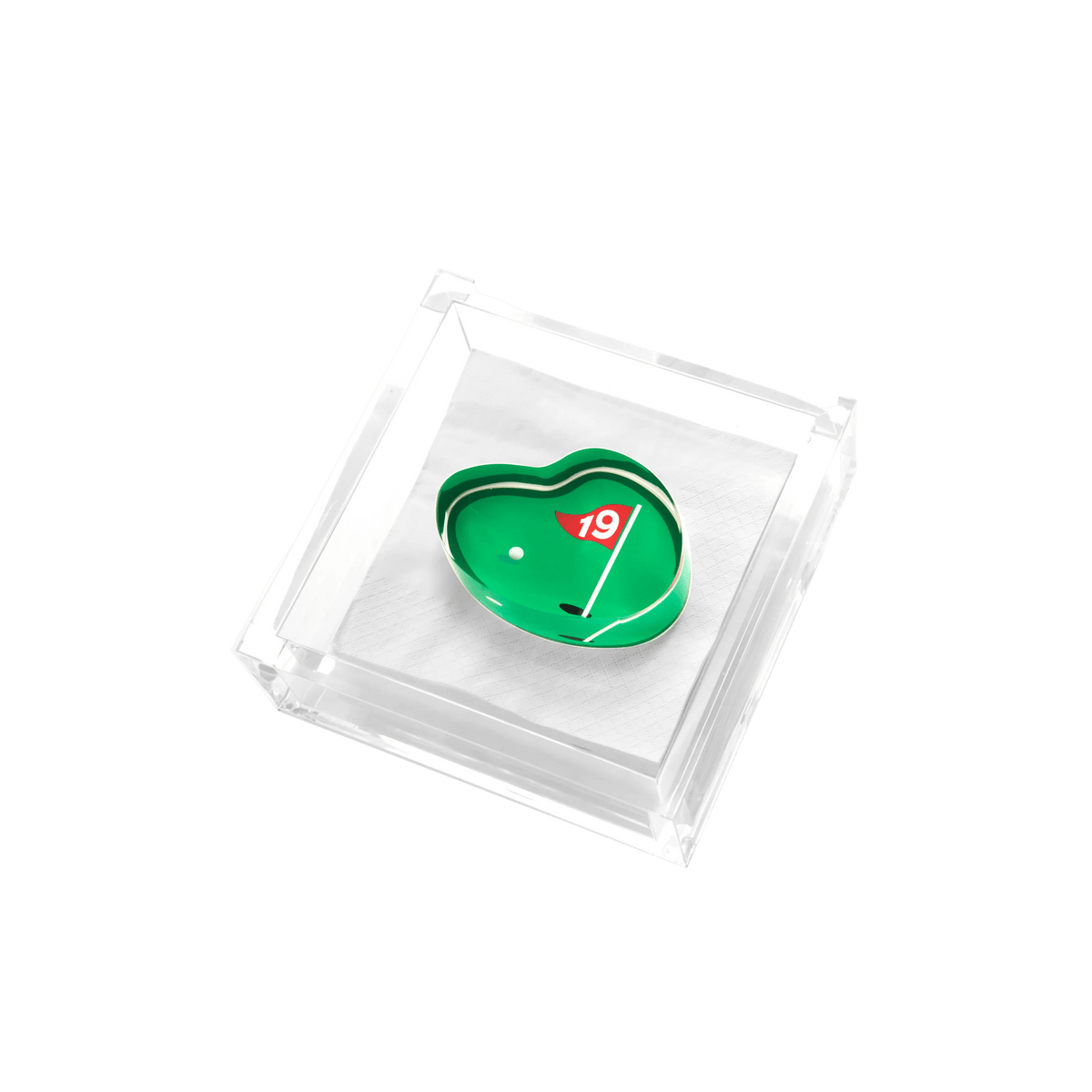 Cocktail Napkin Holder - 19th Hole