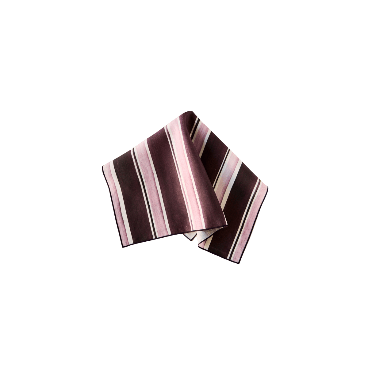 Cocktail Napkins Rose Stripe Set of 2