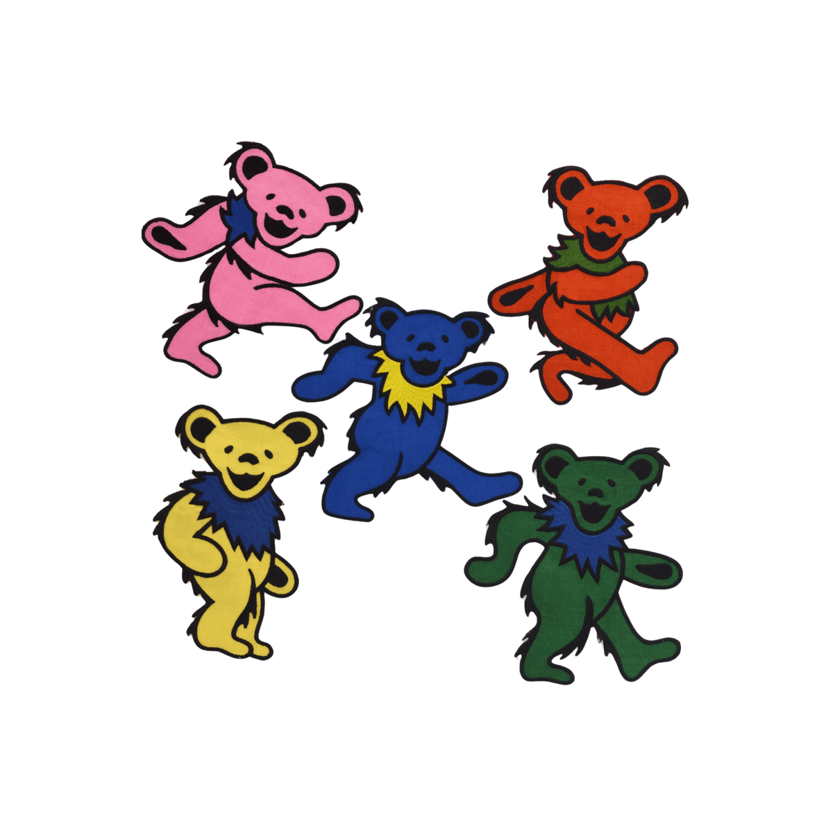 Dancing Bears Cocktail Napkins - Set of 5