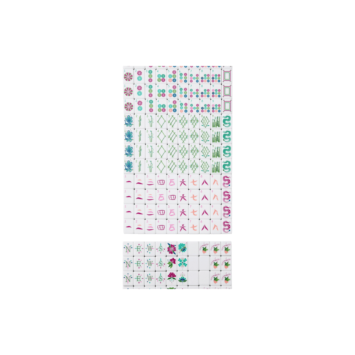 Dandy Mahjong Tiles