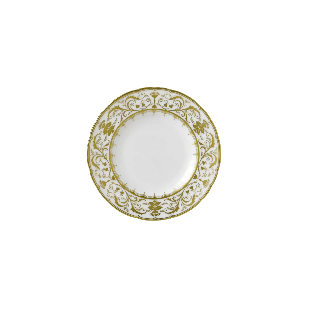 Darley Abbey White Bread and Butter Plate