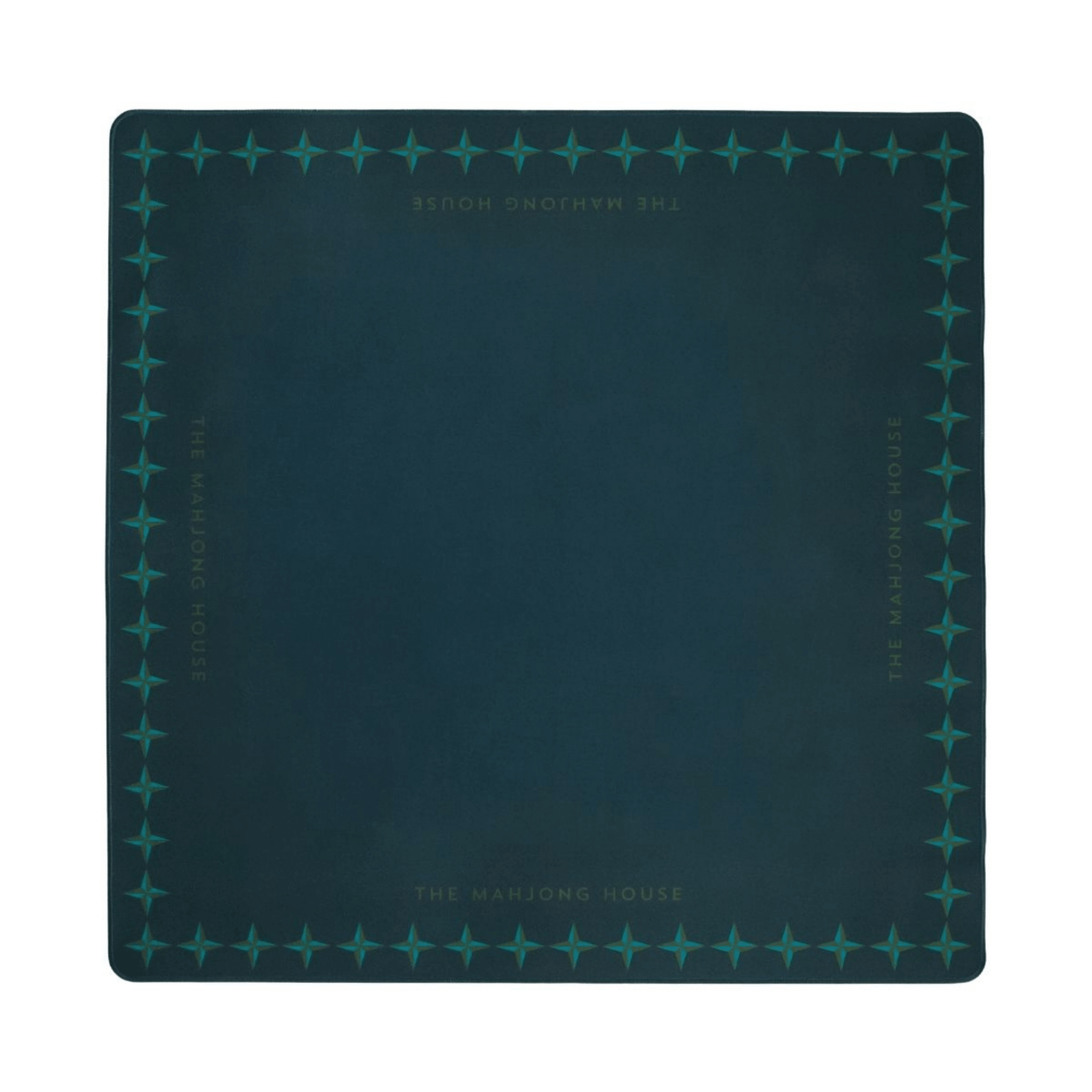 Deco Deep & Gold Double-Sided Mahjong Mat