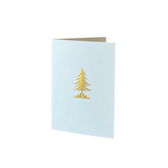 Deco Tree Gift Enclosure Card - Folded, Pack of 6