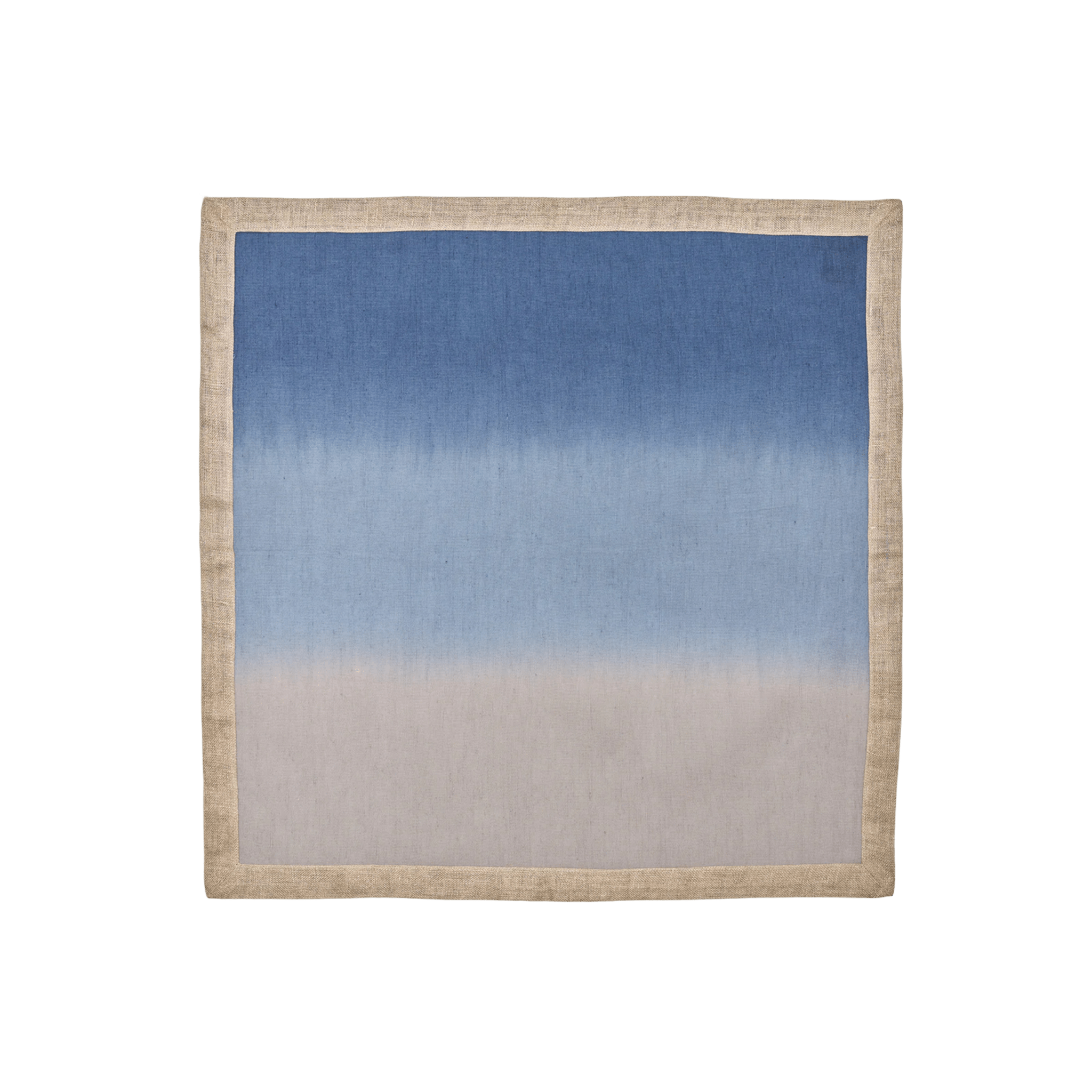 Cool Toned Dip Dye Napkins - Set of 4