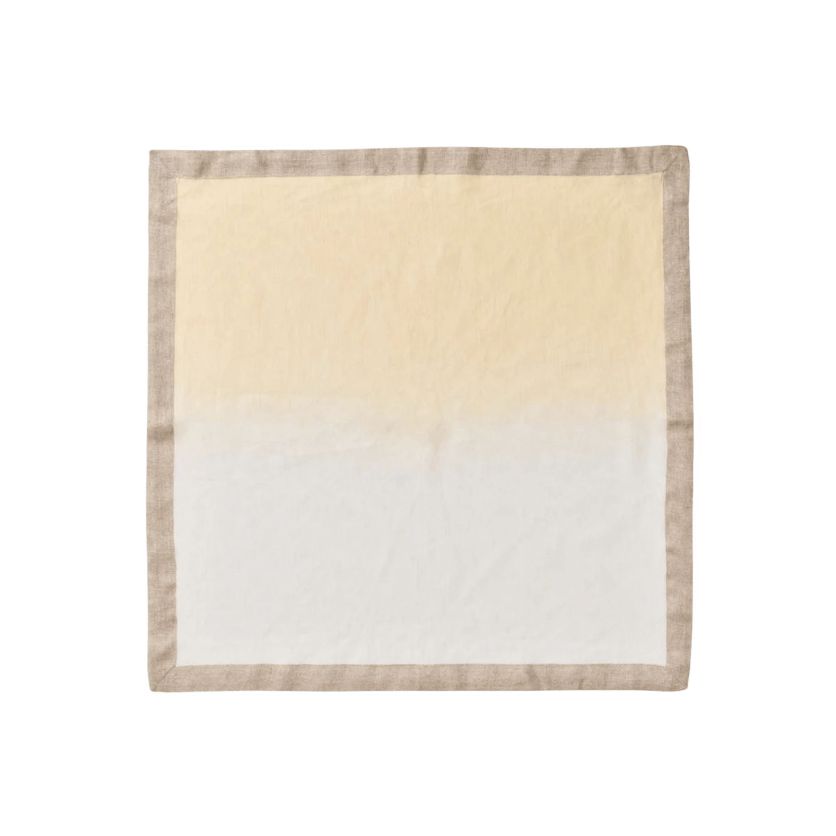 Earth Toned Dip Dye Napkins - Set of 4