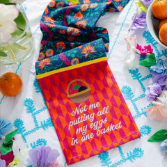 Eggs Basket Dish Towel