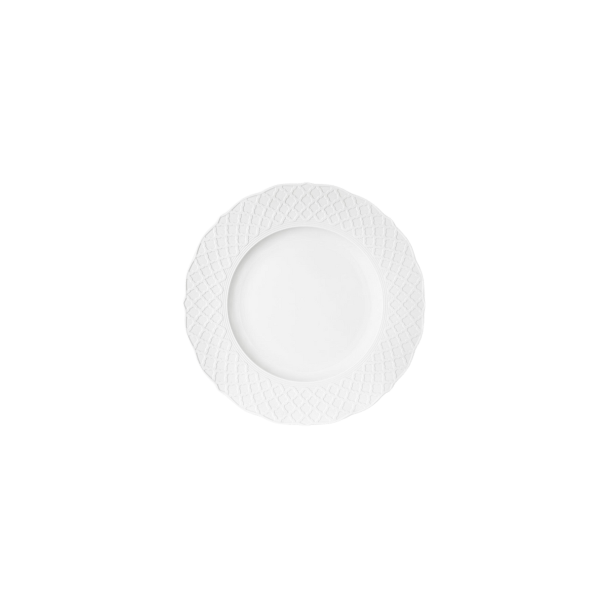 Empire White Dessert Plate