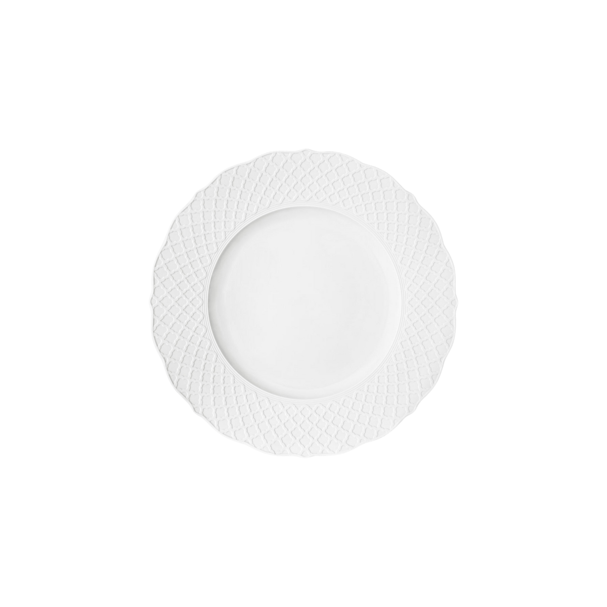 Empire White Dinner Plate