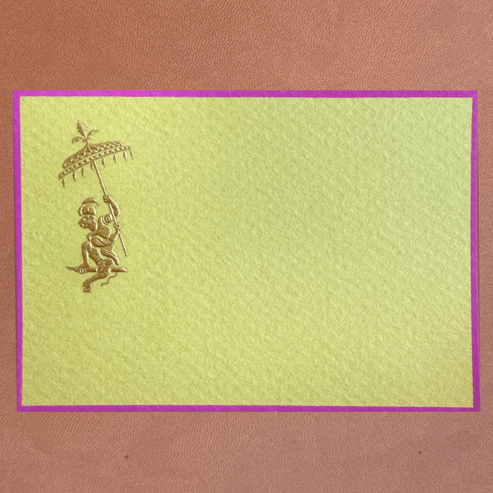 Fancy Monkey Gift Enclosure Card - Pack of 6