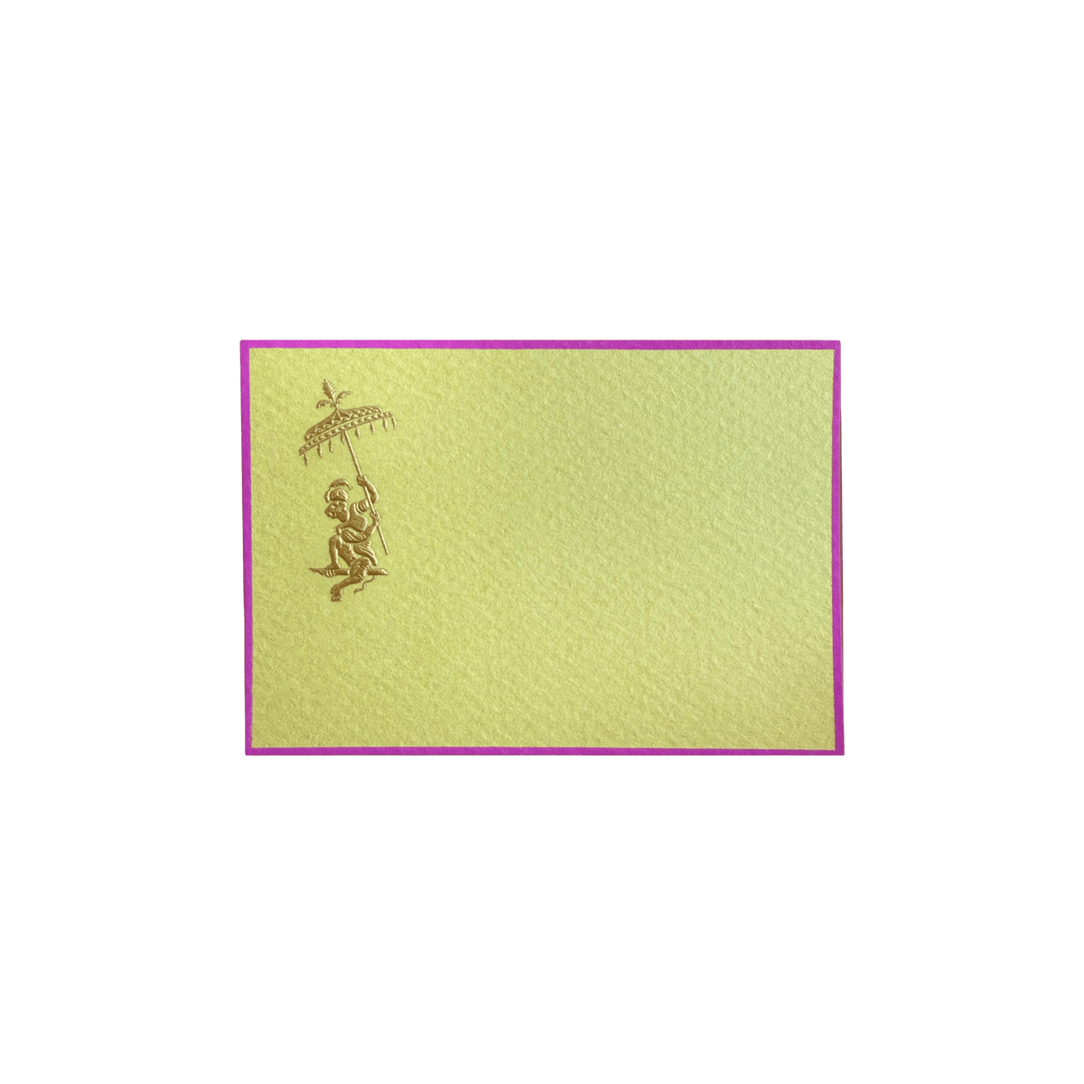 Fancy Monkey Gift Enclosure Card - Pack of 6