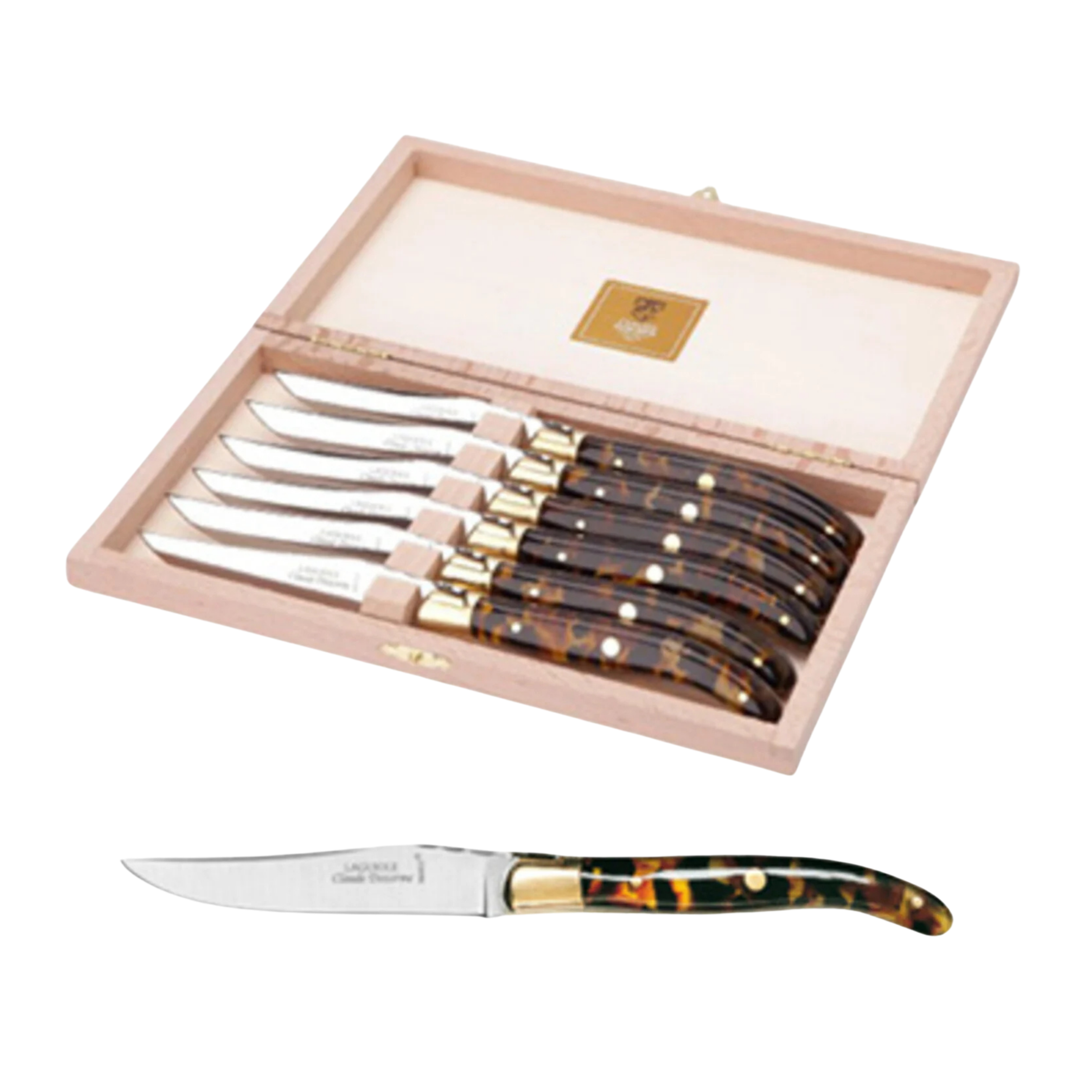 Laguiole Steak Knife - Boxed Set of 6