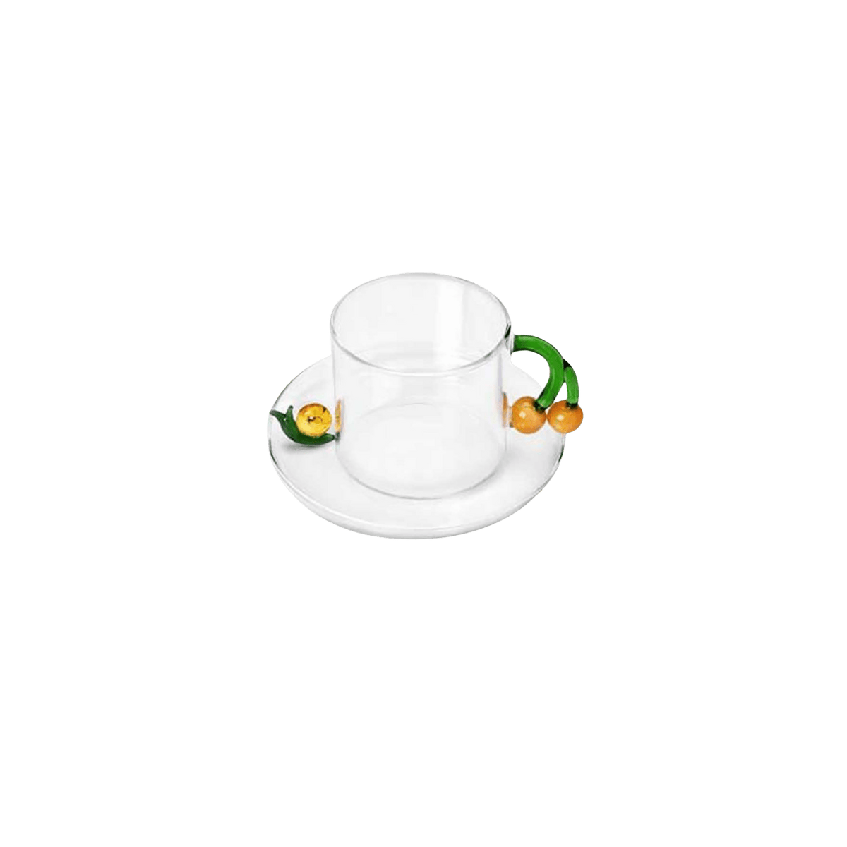Fruits & Flowers  - Teacup with Saucer Snail