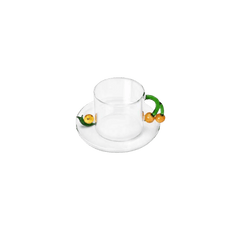 Fruits & Flowers  - Teacup with Saucer Snail