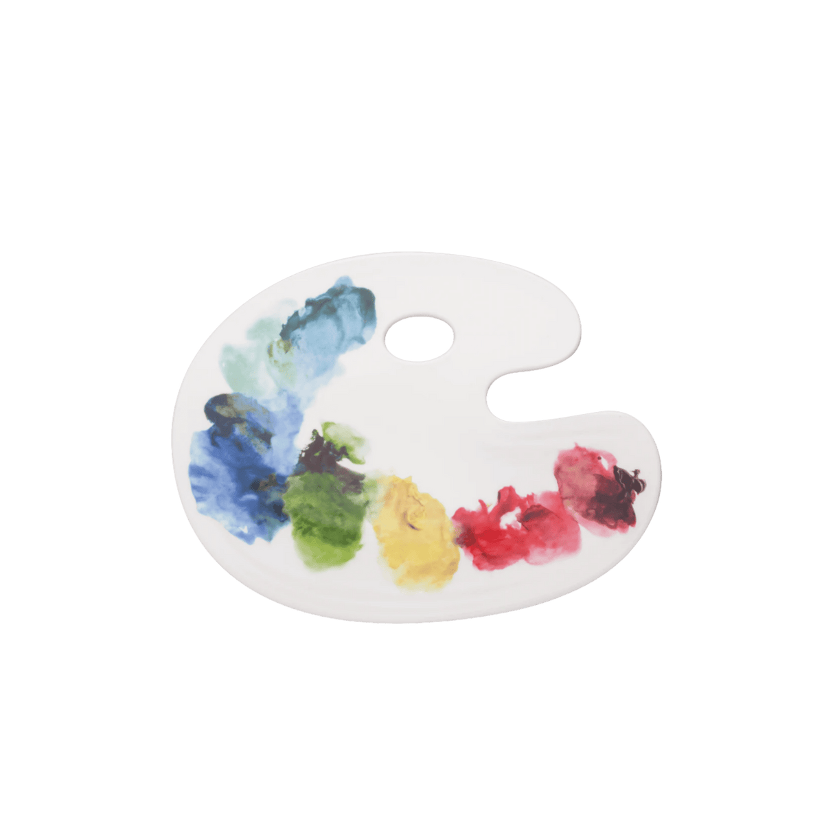 Funny Little Trays - Artist Palette Cheese Tray
