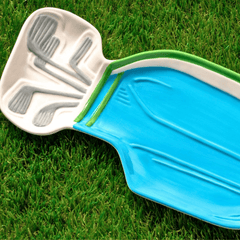 Godinger League Golf Bag Platter