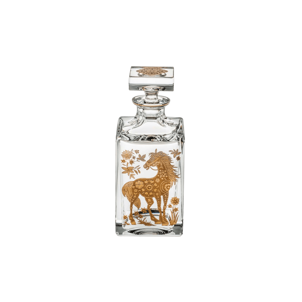 Gold Horse Whisky Decanter