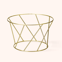 Gold Metal Cake Stand