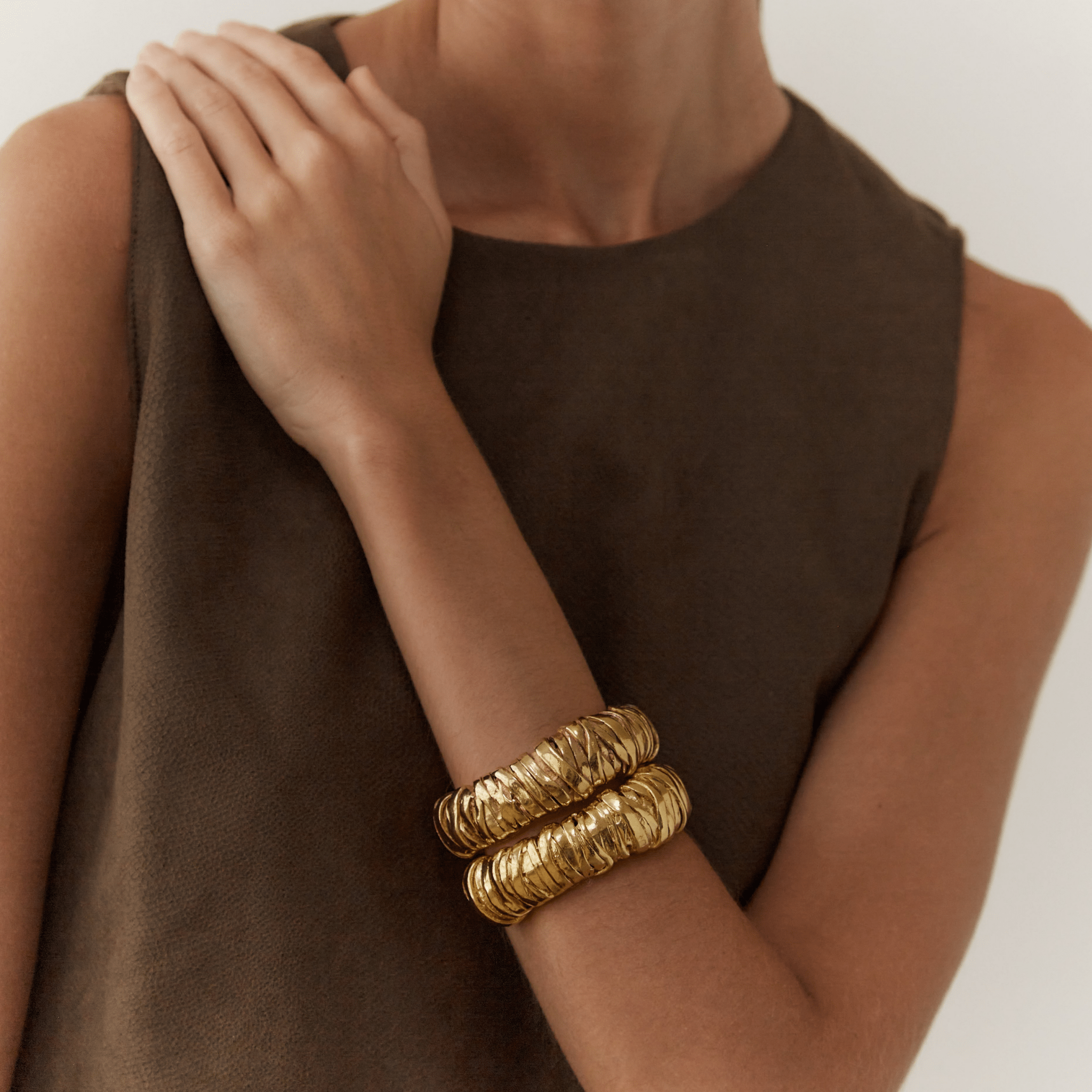 Gold Wrap Bracelet