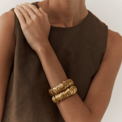 Gold Wrap Bracelet