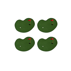 Golf Linen Cocktail Napkins - Set of 4