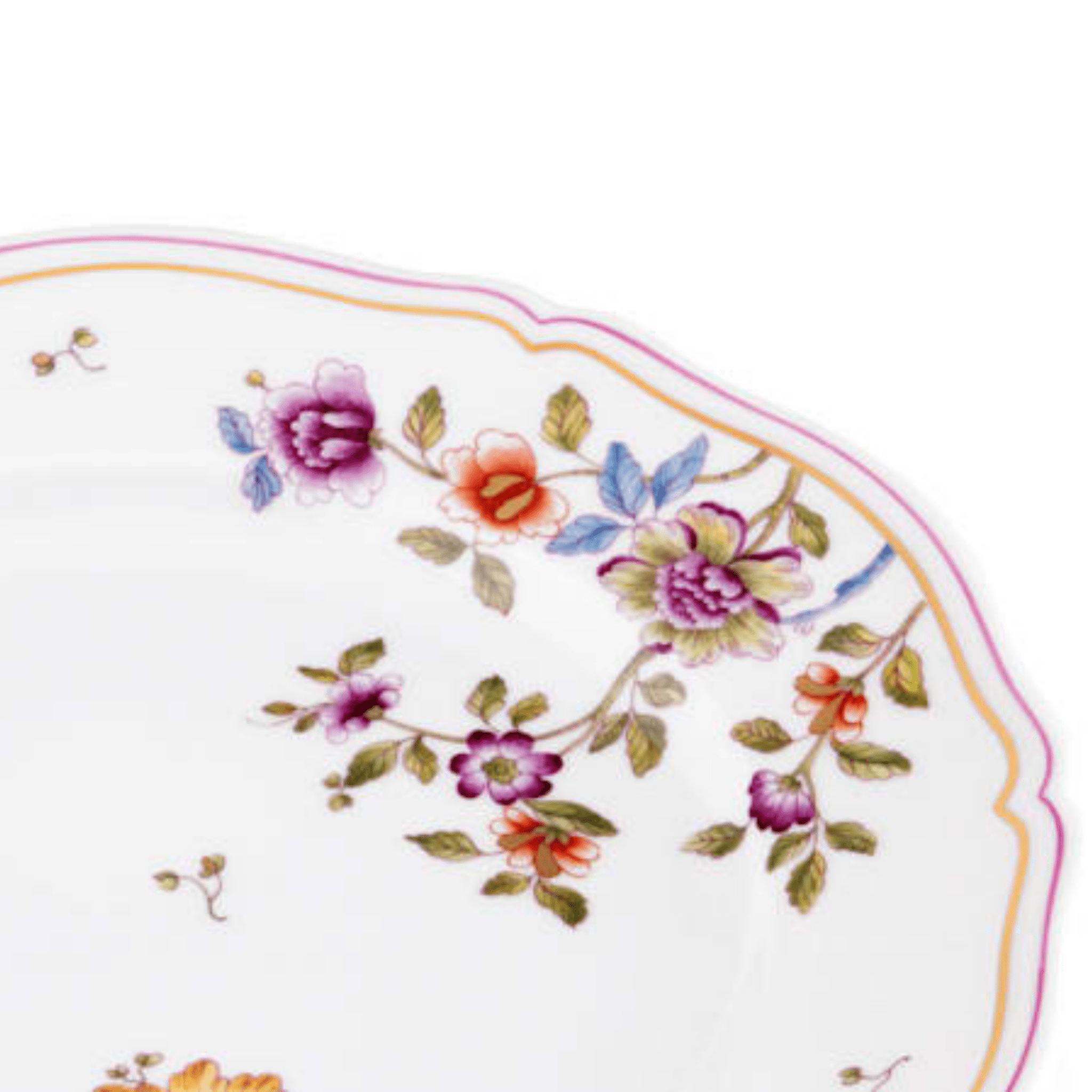 Granduca Coreana Flowers Dinner Plate