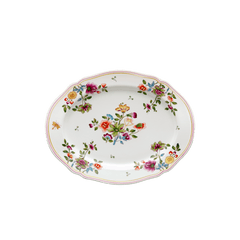 Granduca Coreana Flowers Oval Platter