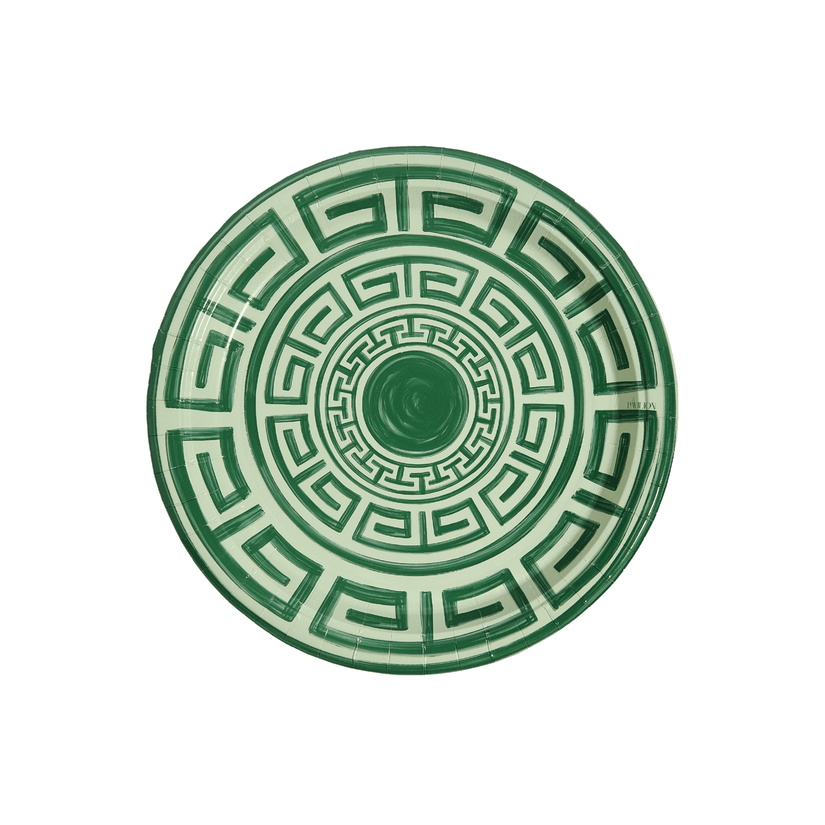 Greek Key Pavilion Dinner Plates - Pack of 8