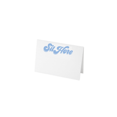 Groovy Sit Here Place Cards - Set of 14