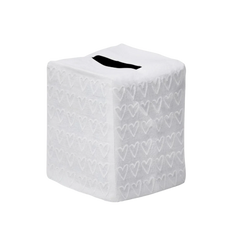 Half Hearted Tissue Box Cover