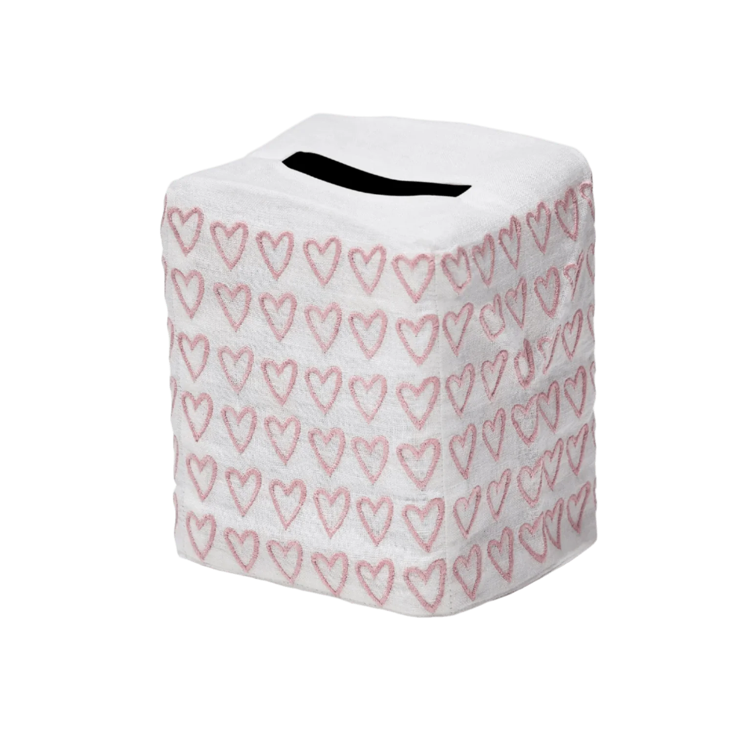 Half Hearted Tissue Box Cover