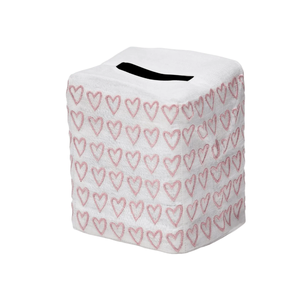 Half Hearted Tissue Box Cover