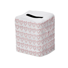 Half Hearted Tissue Box Cover