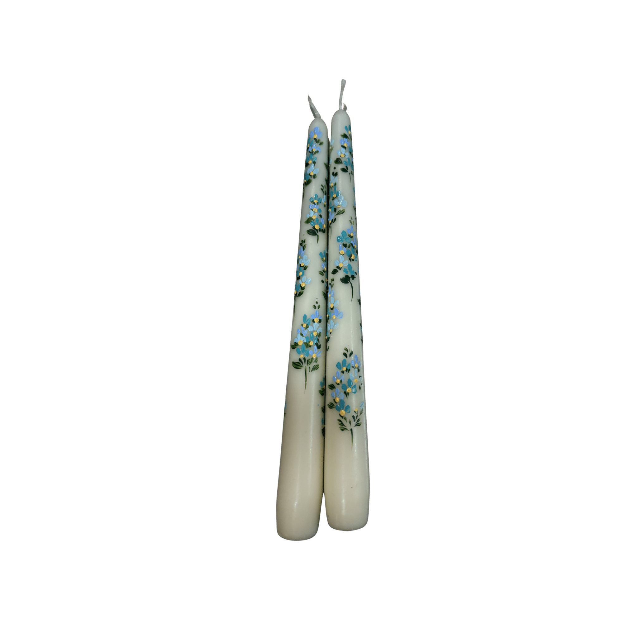 Hand Painted Summer Candle - Set of 2