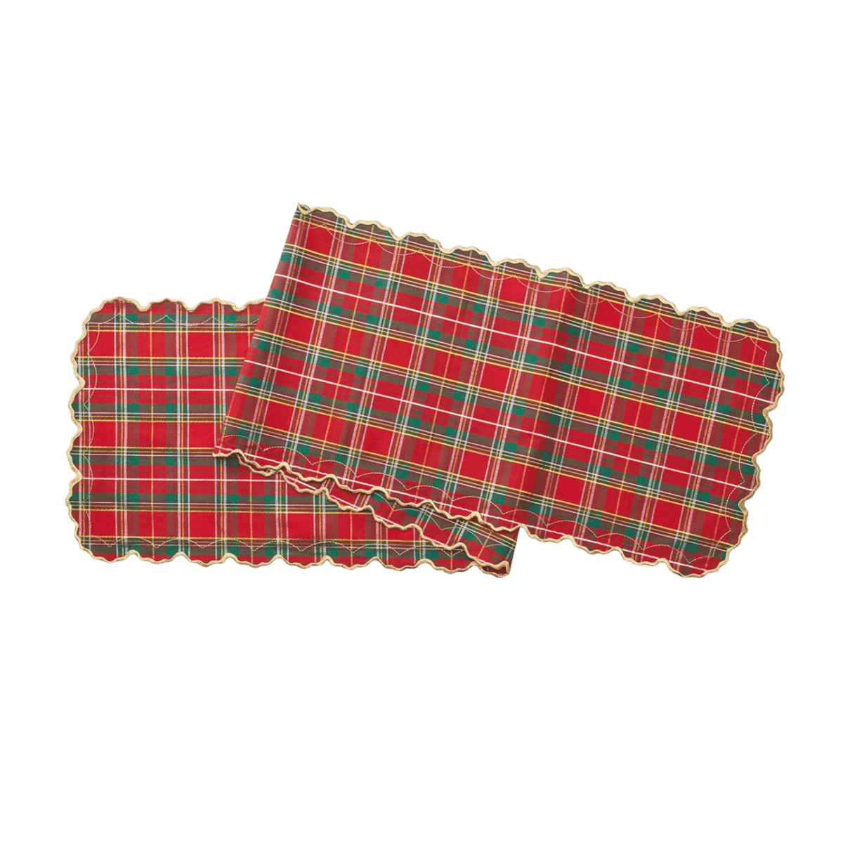Holiday Threads Runner in Red, Green & Gold